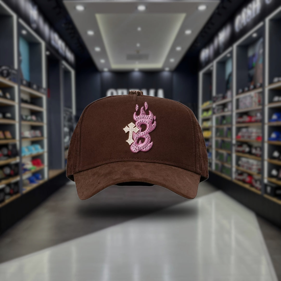 BARBAS HATS B CROSS PINK