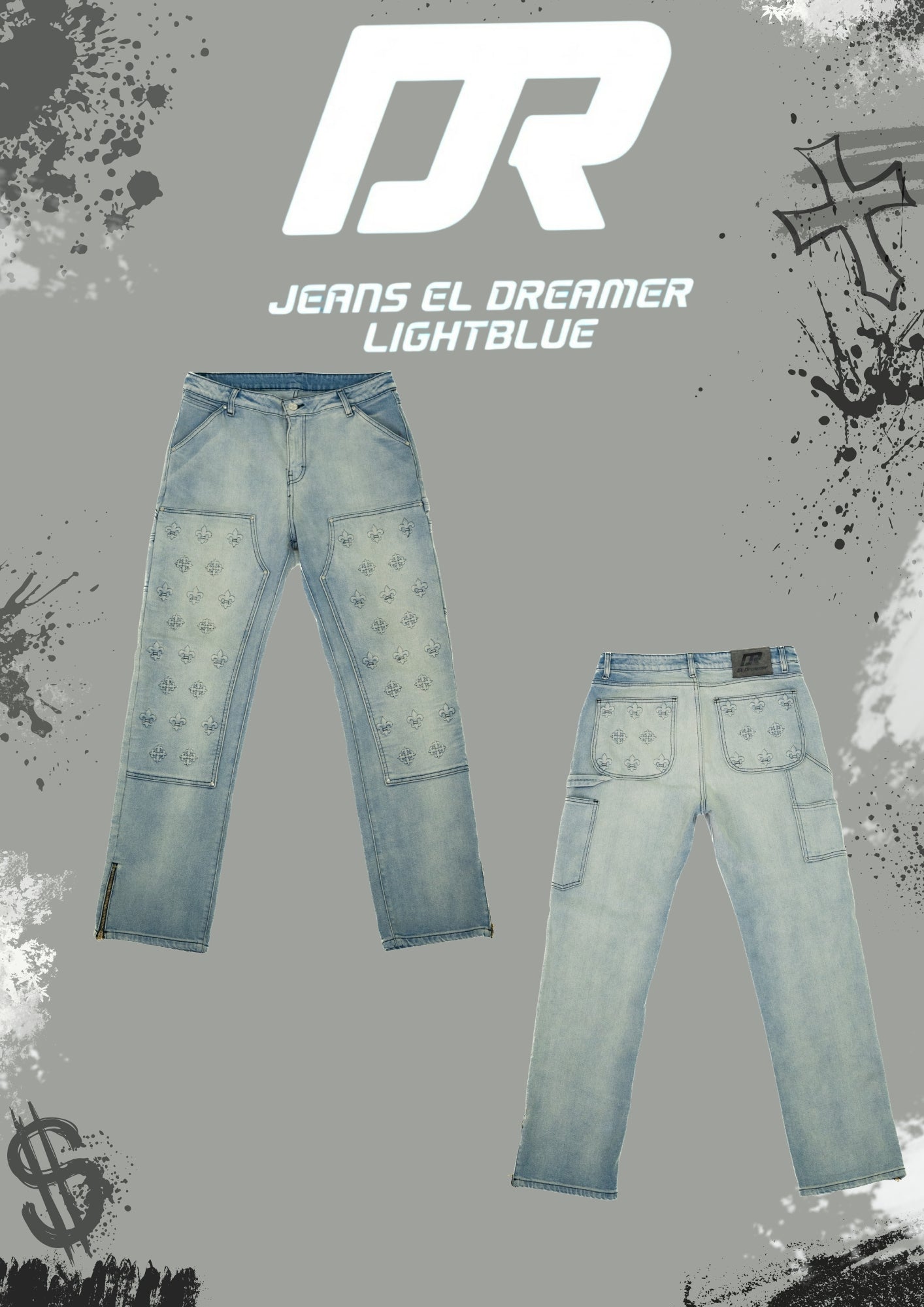 JEANS EL DREAMER "LIGHTBLUE"