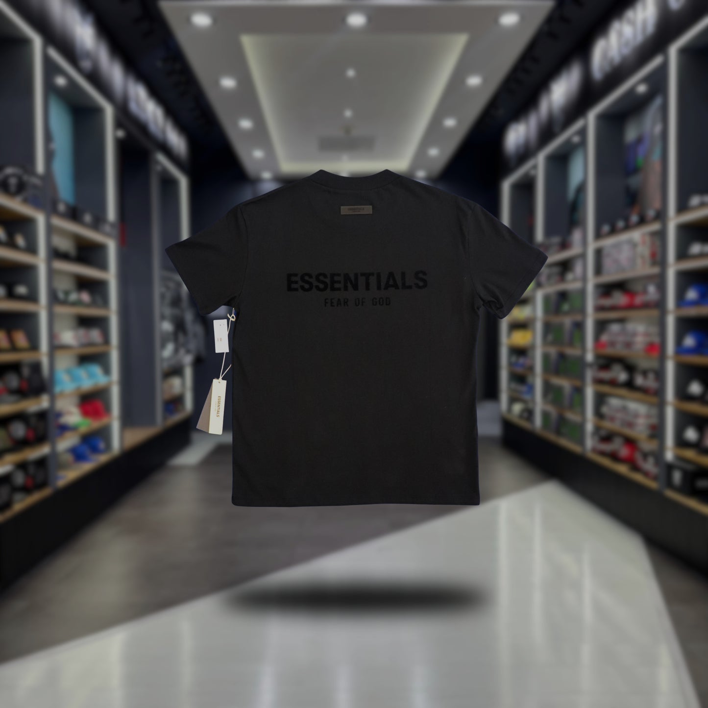 T-SHIRT ESSENTIALS NEGRA