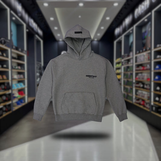 HOODIE ESSENTIALS DARK GRAY