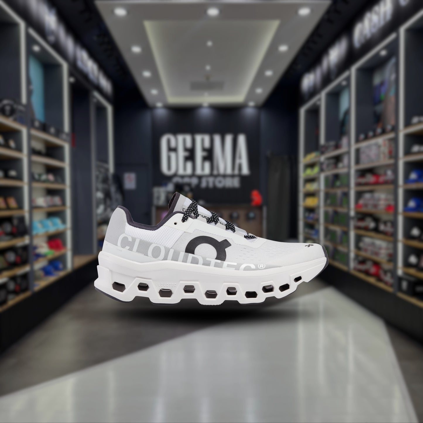 ON CLOUD "CLOUD MONSTER" ALL WHITE