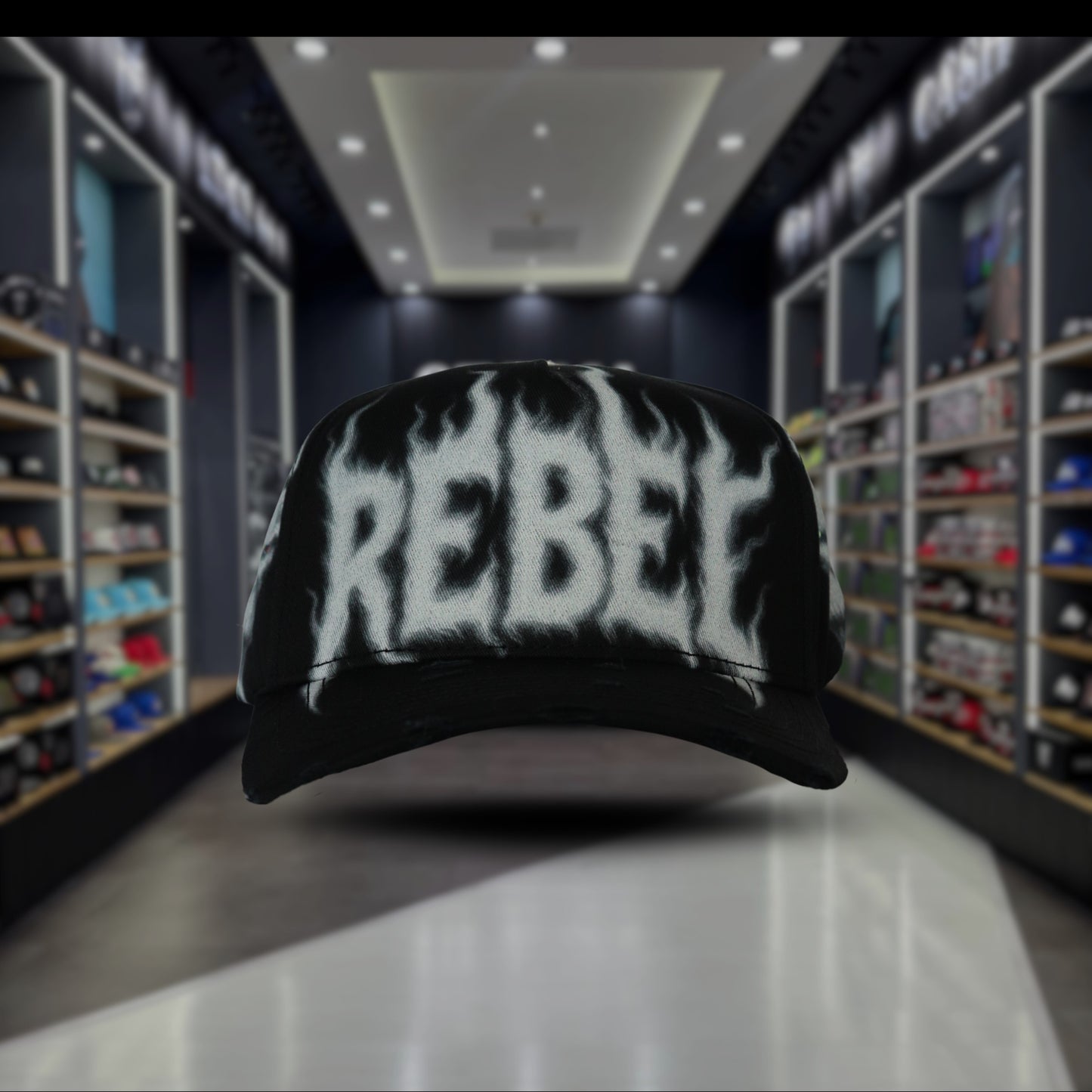 REBEL HATS "BLACK MASK OFF"