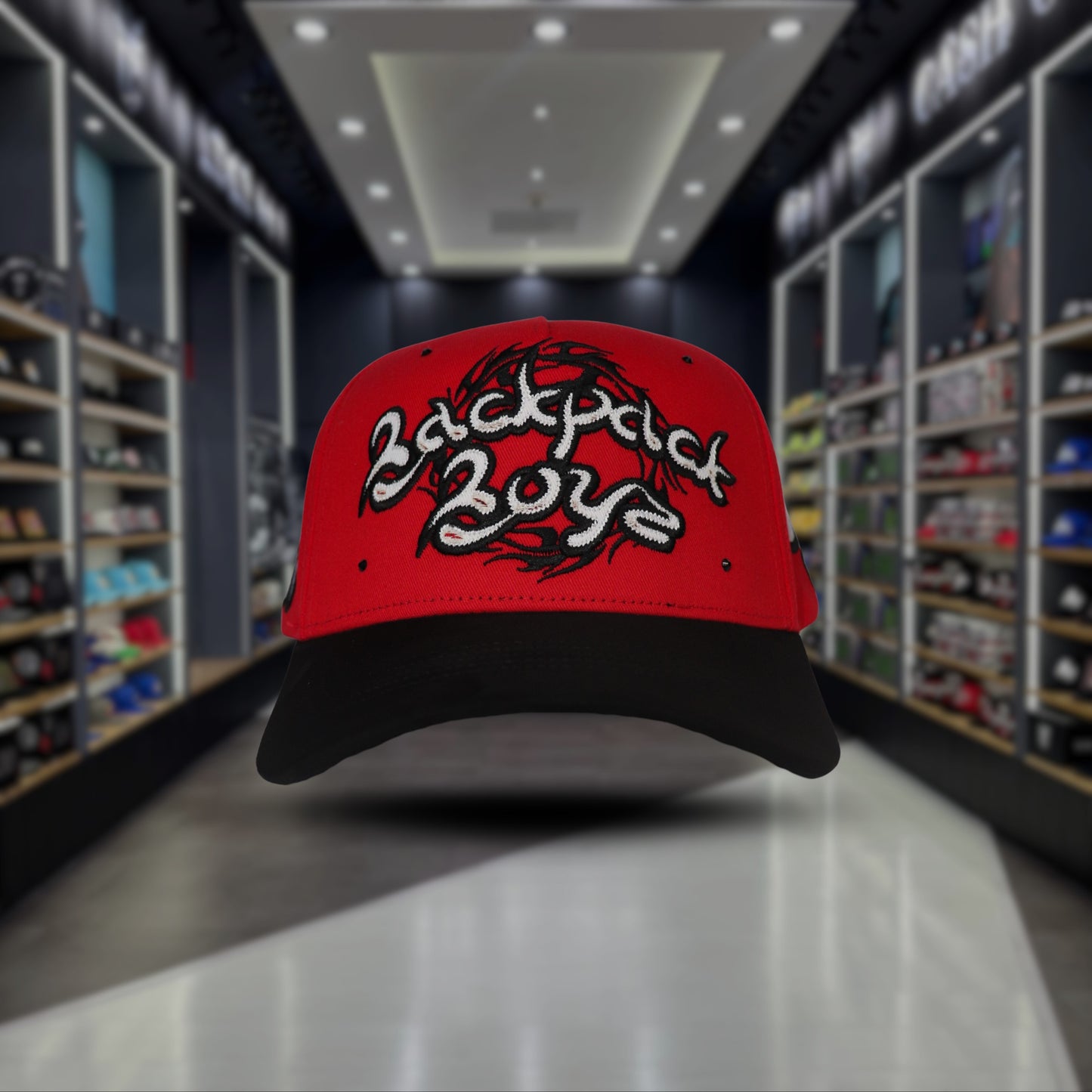 THIRTY ONE HATS "BACKPACK BOYZ RED"