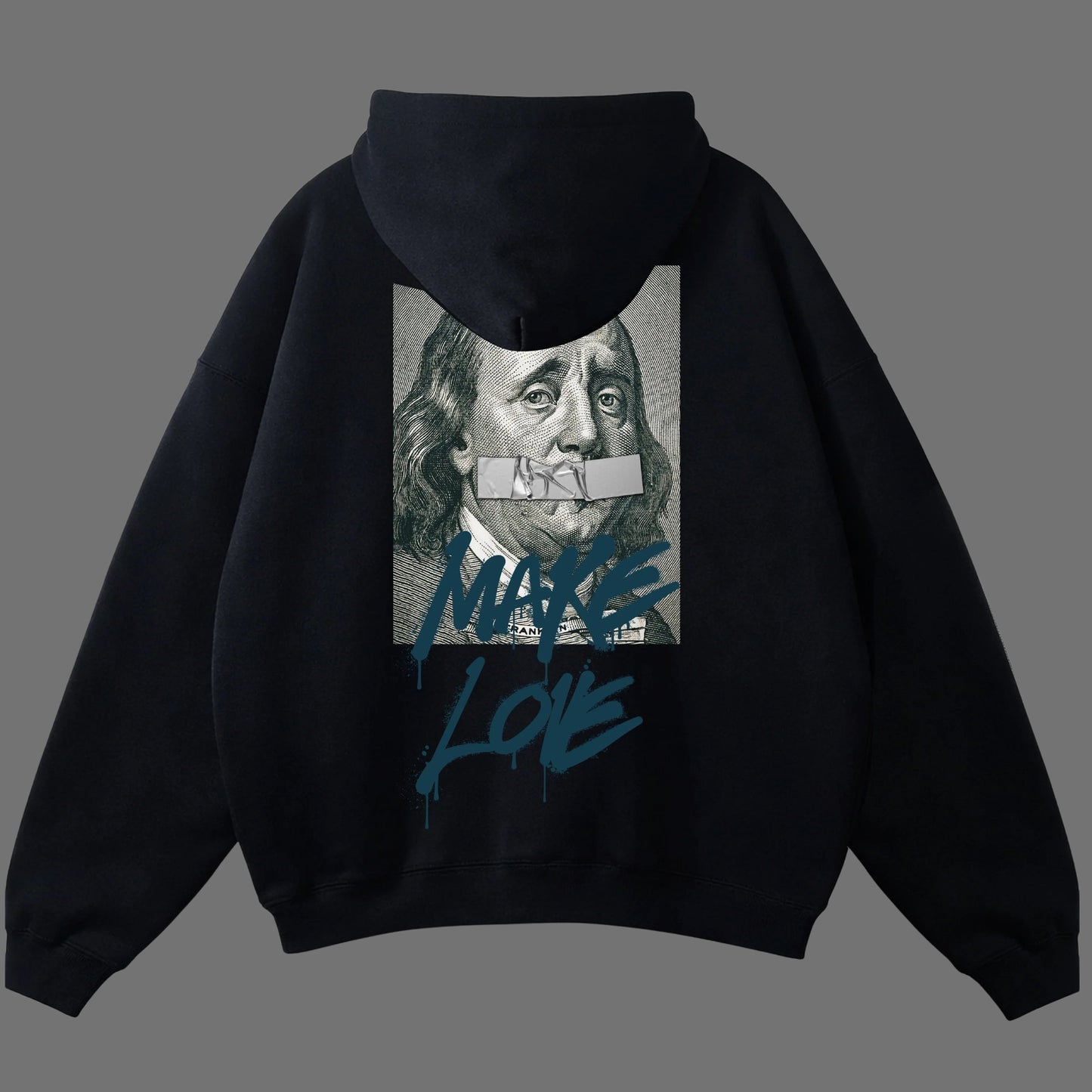 HOODIE CASH ONLY "MAKE LOVE"