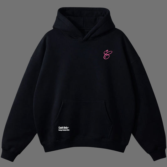 HOODIE CASH ONLY "PINK GANGSTER"